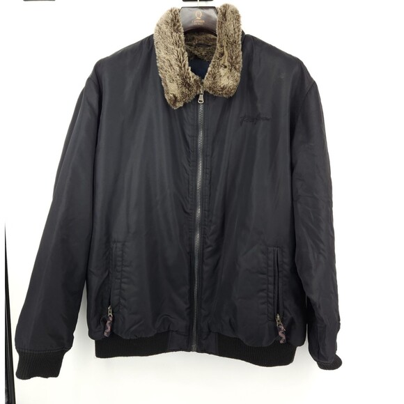 Phat Farm Jacket Men's Size 2XL Full Zip Winter Fur Lining Nylon - Picture 1 of 15